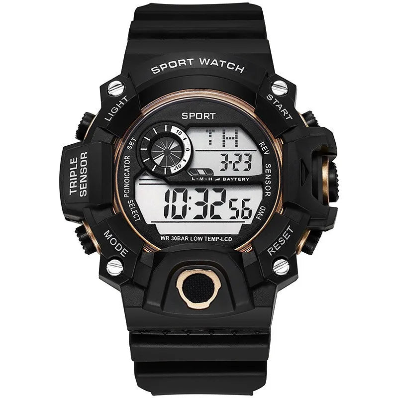 "Military Sports Watch - Waterproof, Luminous & Multifunctional"