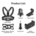 Hands-Free Chest Mount for GoPro & Smartphone