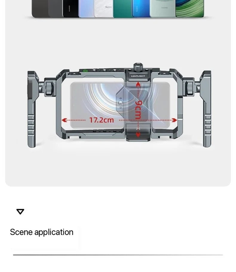Smartphone Video Cage Kit with Handles