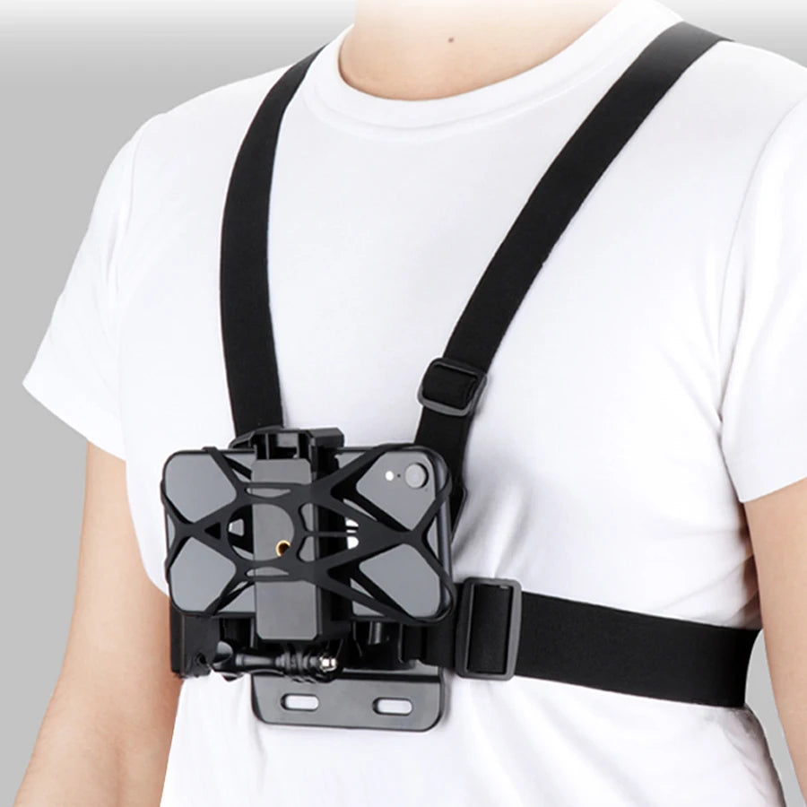 Hands-Free Chest Mount for GoPro & Smartphone