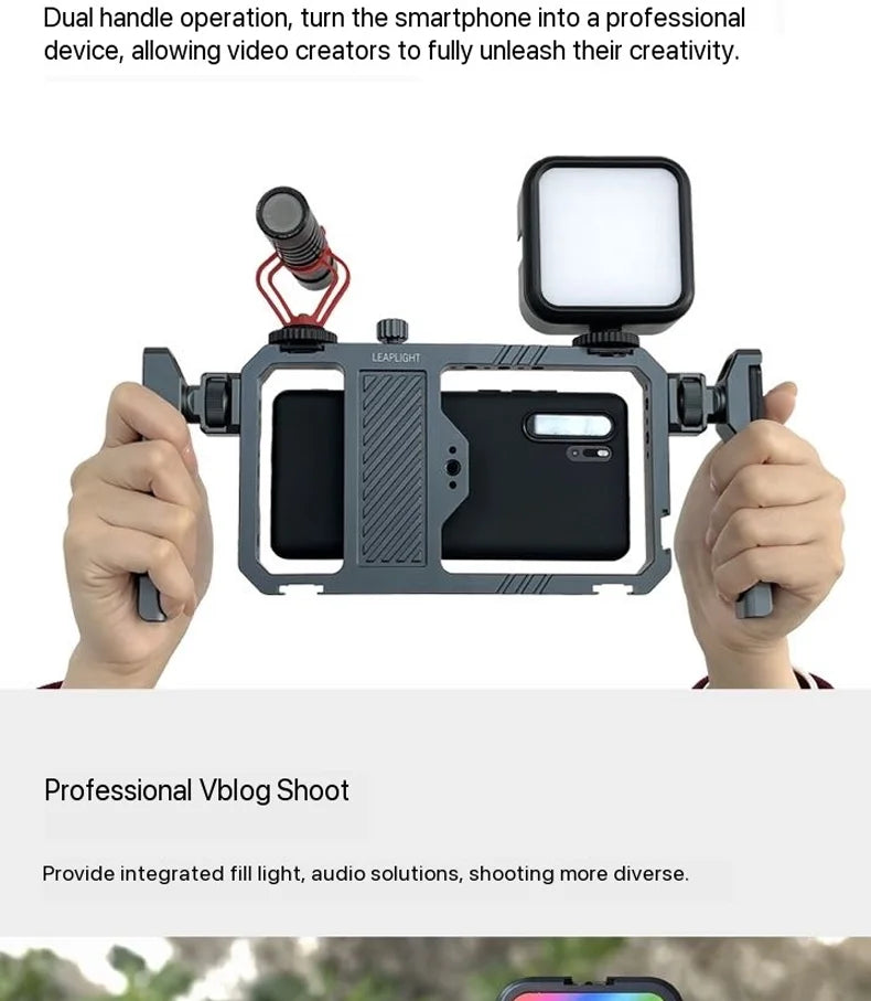 Smartphone Video Cage Kit with Handles