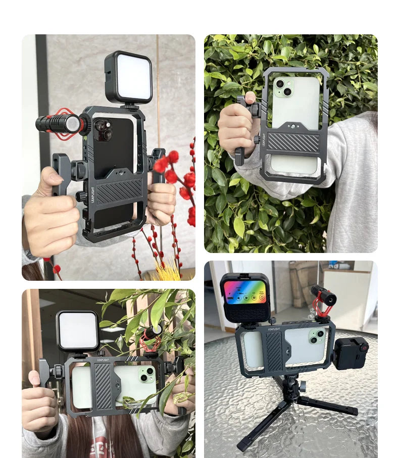 Smartphone Video Cage Kit with Handles