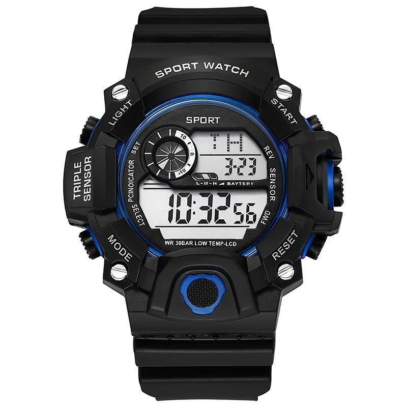 "Military Sports Watch - Waterproof, Luminous & Multifunctional"