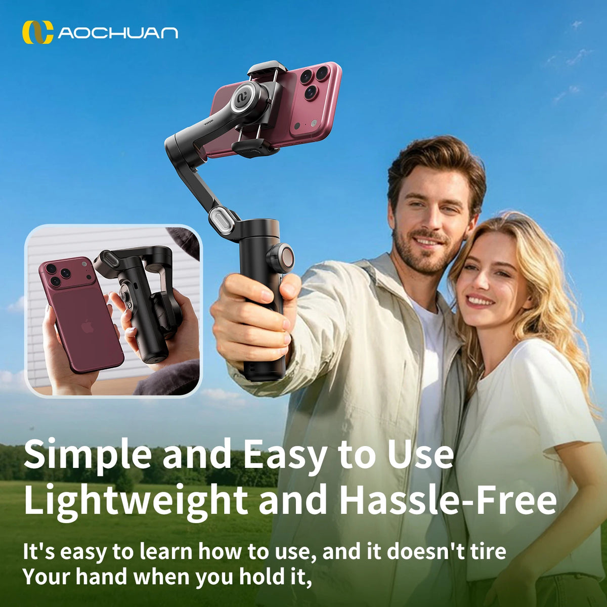 AOCHUAN Smart XE 3-Axis Smartphone Gimbal