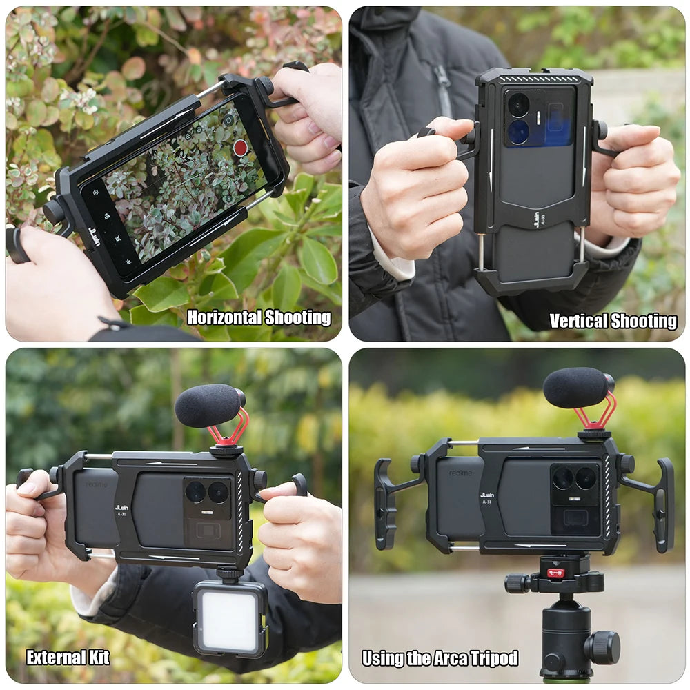 FOTGA Smartphone Metal Video Cage Kit