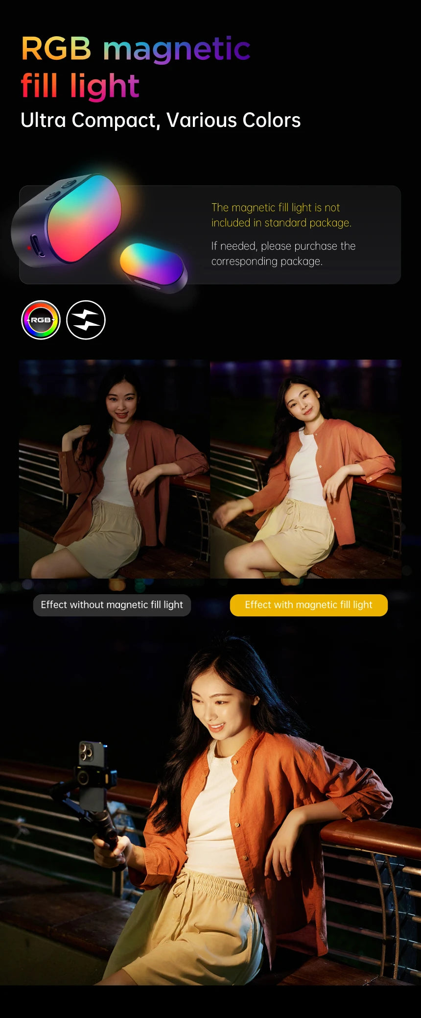 AOCHUAN Smart XE 3-Axis Smartphone Gimbal