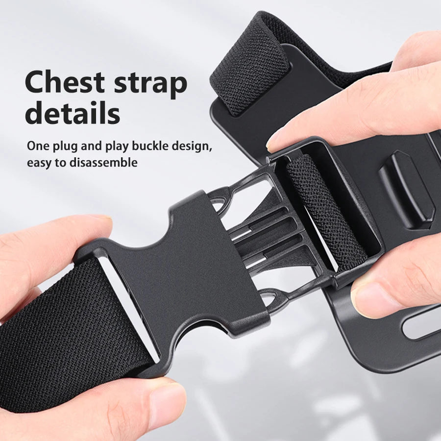 Hands-Free Chest Mount for GoPro & Smartphone