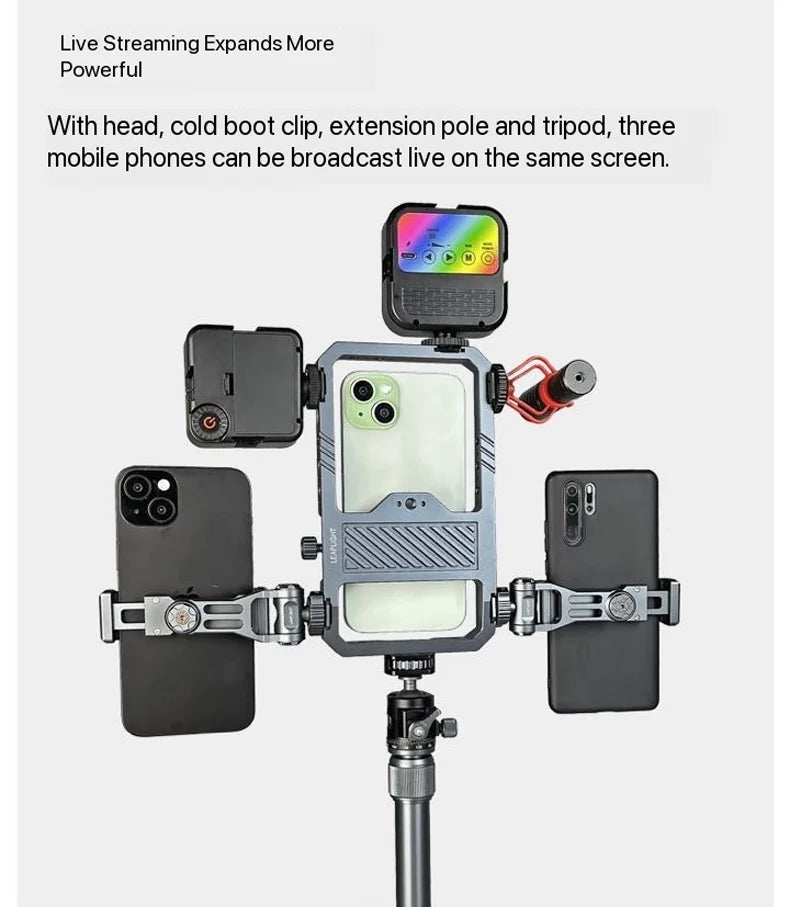 Smartphone Video Cage Kit with Handles