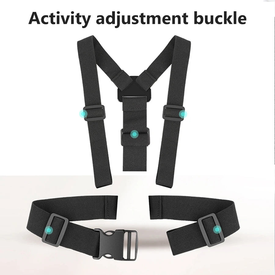 Hands-Free Chest Mount for GoPro & Smartphone