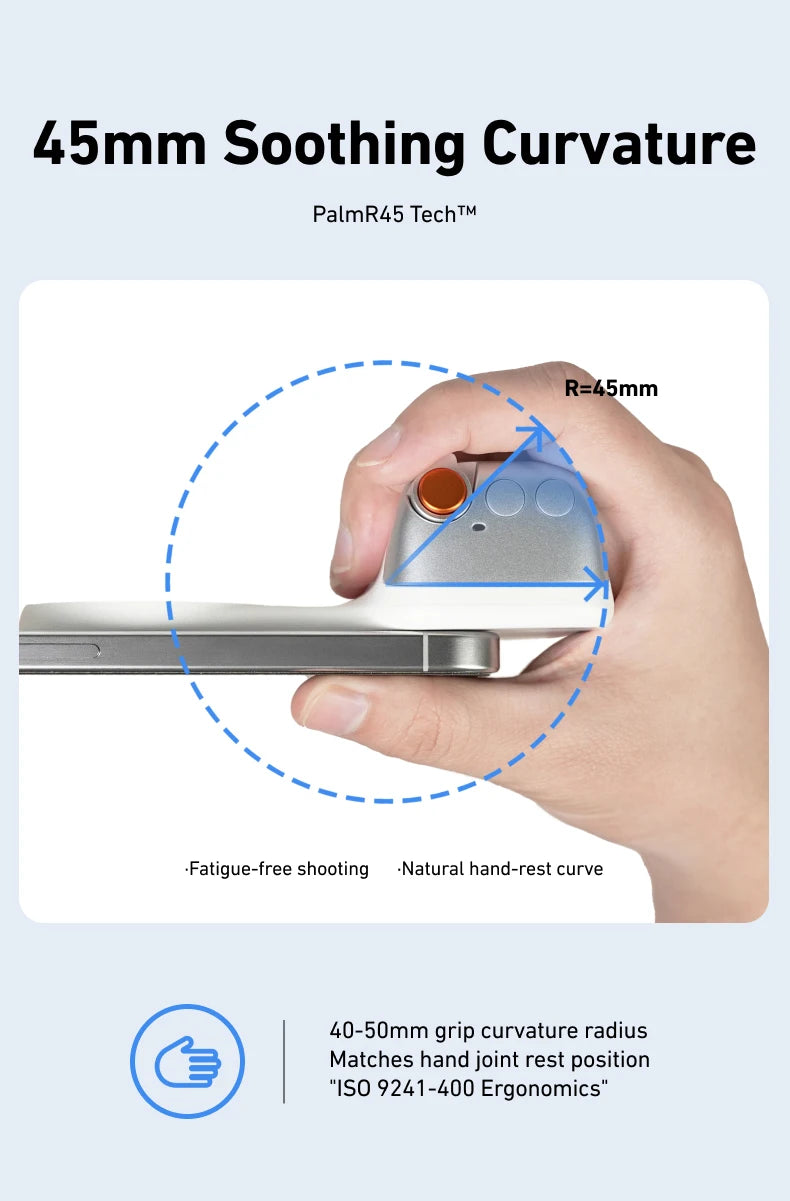 "TELESIN Magnetic Phone Grip - Shooting Handle with Remote Control"