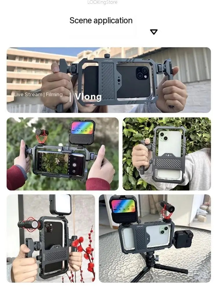 Smartphone Video Cage Kit with Handles