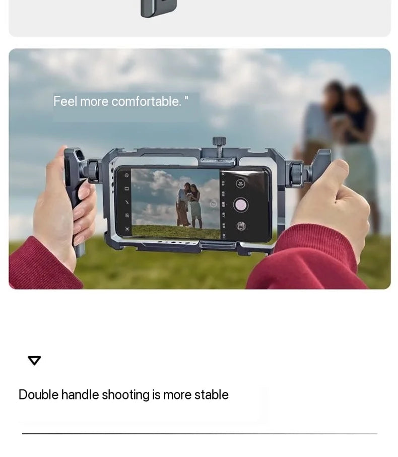 Smartphone Video Cage Kit with Handles