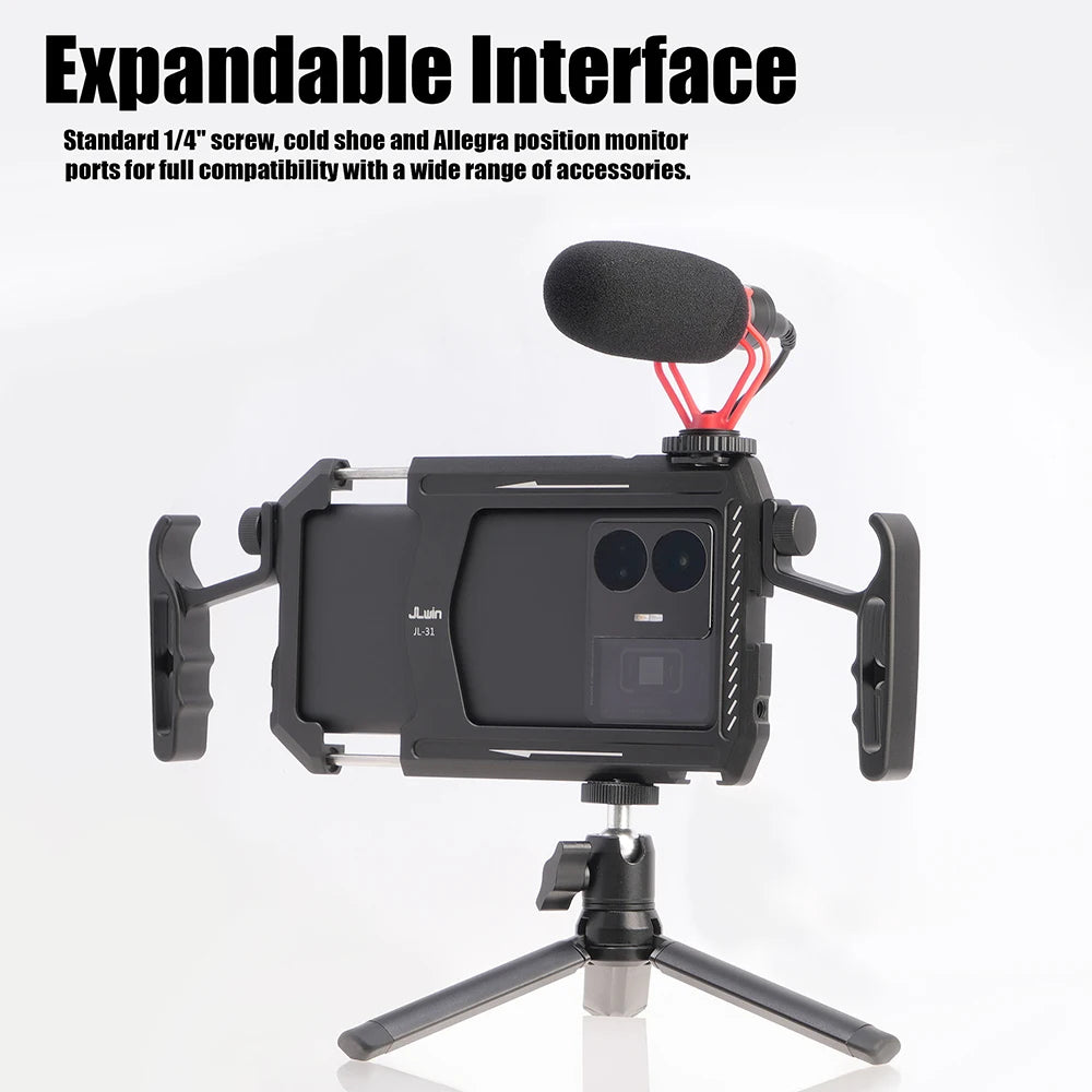 FOTGA Smartphone Metal Video Cage Kit