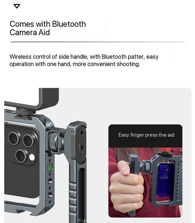 Smartphone Video Cage Kit with Handles